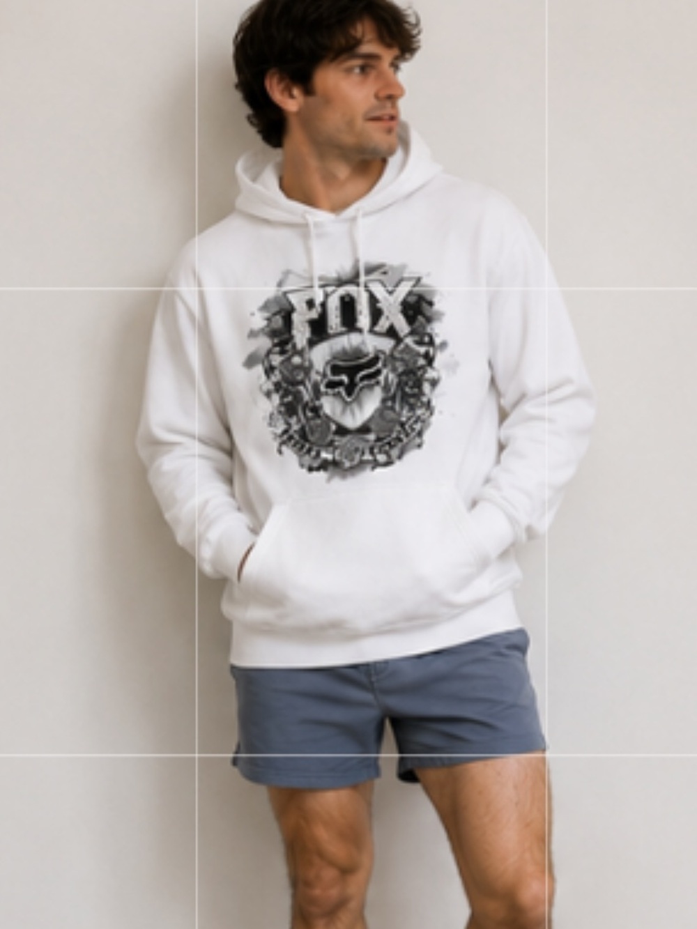 Fox hoodie small